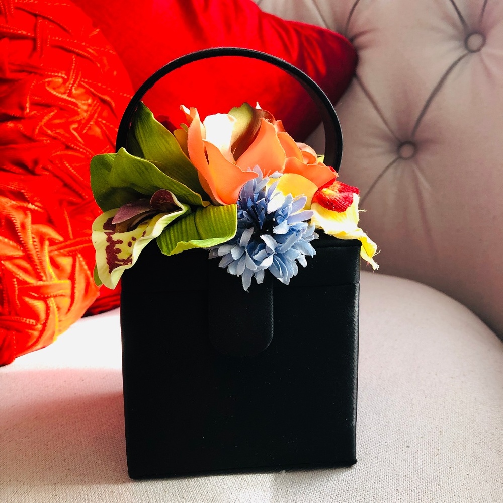 SOLD Moo Roo Small Bouquet Autographed Purse